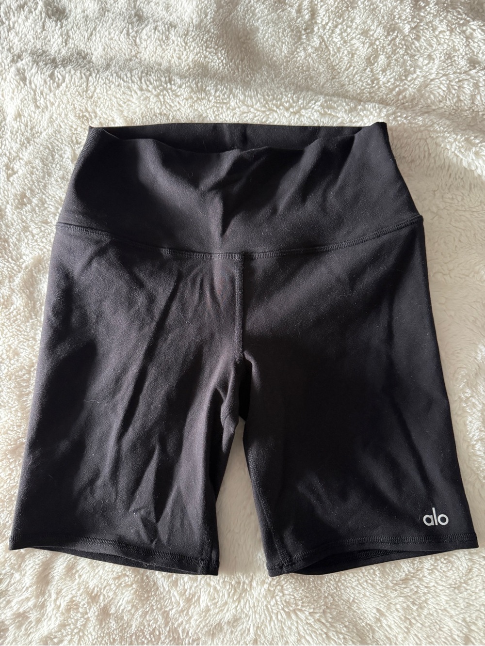 ALO Yoga Black Bike Shorts NWOT